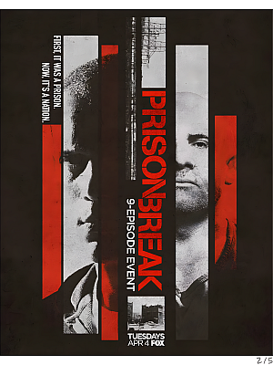 美剧《越狱 第五季》Prison Break Season 5 2017 1080P 英语中字 全9集 豆瓣 8.2分【7GB】