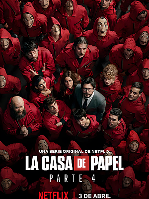 西班牙《纸钞屋 第四季》La casa de papel Season 4 2020 1080P 西语中字 全8集 豆瓣 9.0分【9GB】