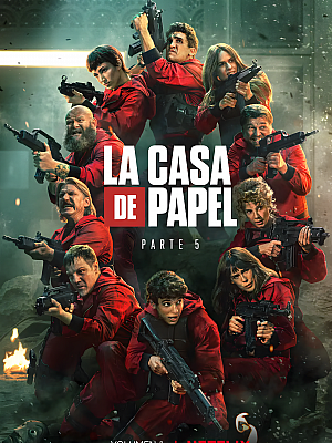 西班牙《纸钞屋 第五季》La casa de papel Season 5 2021 1080P 西语中字 全10集 豆瓣 9.4分【11GB】