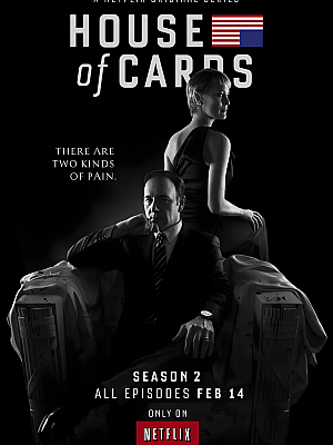 美剧《纸牌屋 第二季》House of Cards Season 2 2014 1080P 英语中字 全13集 豆瓣 9.2分【15GB】
