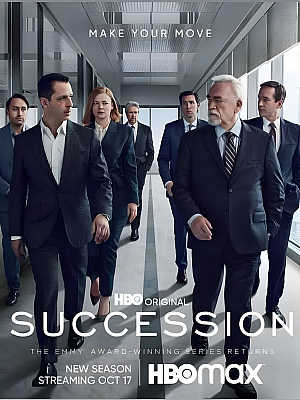 美剧《继承之战 第三季》Succession Season 3 2021 1080P 英语中字 全9集 豆瓣 9.2分【33GB】