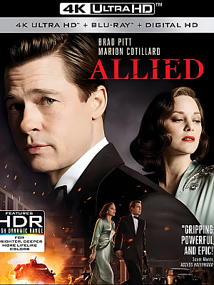 间谍同盟.Allied.2016.2160P.BluRay.HEVC.国语 DTS-HDMA 5.1 24bit 特效中文字幕【52GB】