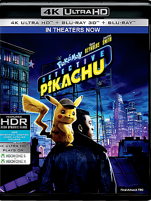 大侦探皮卡丘.Pokémon Detective Pikachu.2019.2160p.UHD.BluRay.REMUX.HEVC.国语 TrueHD 7.1 特效中文字幕【48GB】