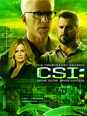 美剧《犯罪现场调查 第十四季》CSI: Crime Scene Investigation Season 14 2013 720P 英语中字 全22集 豆瓣 8.7分【9GB】