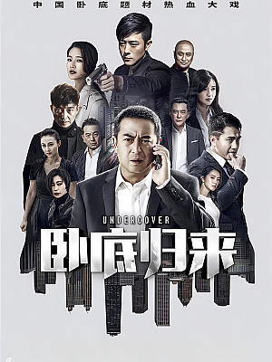 国产剧《卧底归来》2017 1080P 全43集 豆瓣 6.3分【34GB】
