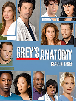 美剧《实习医生格蕾 第三季》Grey’s Anatomy Season 3 2006 1080P 英语中字 全25集 豆瓣 8.8分【37GB】