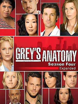美剧《实习医生格蕾 第四季》Grey’s Anatomy Season 4 2007 1080P 英语中字 全17集 豆瓣 8.7分【24GB】