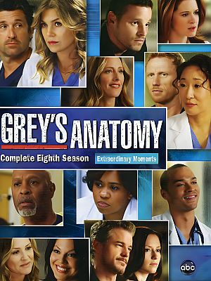 美剧《实习医生格蕾 第八季》Grey’s Anatomy Season 8 2011 1080P 英语中字 全22集 豆瓣 9.2分【31GB】