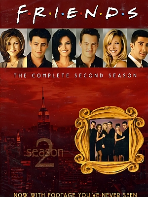 美剧《老友记 第二季》Friends Season 2 1995 1080p 英语中字 全24集 豆瓣 9.8分【60GB】