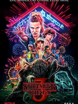 美剧《怪奇物语 第三季》Stranger Things Season 3 2019 2160P 英语中字 全8集 豆瓣 8.7分【38GB】