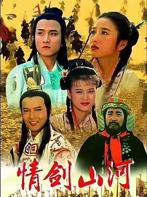 国产剧《情剑山河》1996 DVD 全40集 豆瓣 7.9分【34GB】